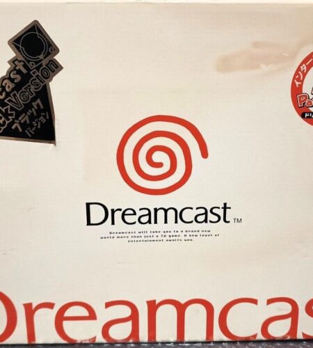 Black Sega Dreamcast Console