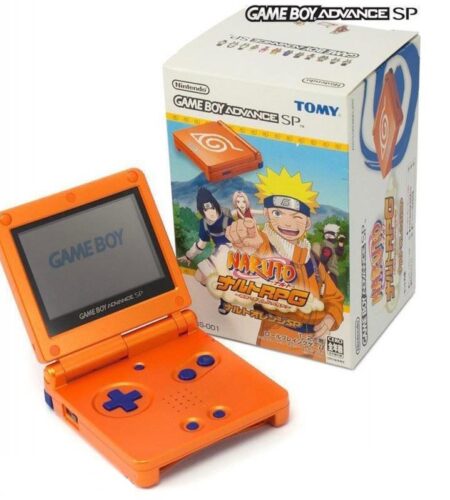 Console Game Boy Advance SP [Naruto]