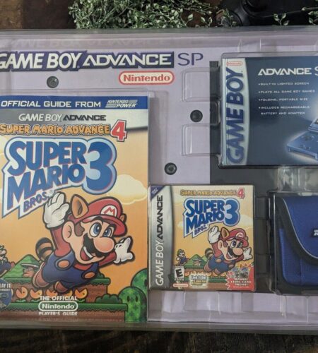 Console Game Boy Advance SP [Avec Super Mario Bros 3]