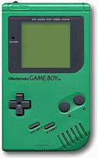 Green Gameboy Play it Loud