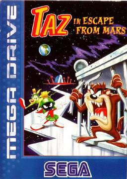 Taz in Escape from Mars