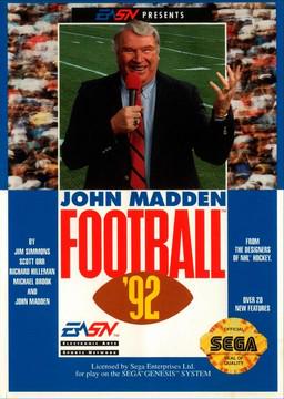 John Madden Football &rsquo;92