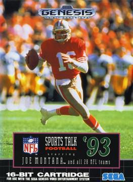 Sports Talk Football &rsquo;93 Starring Joe Montana