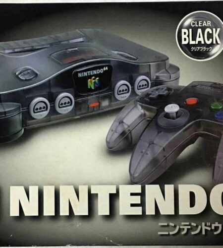 Console Nintendo 64 [Clear Black]