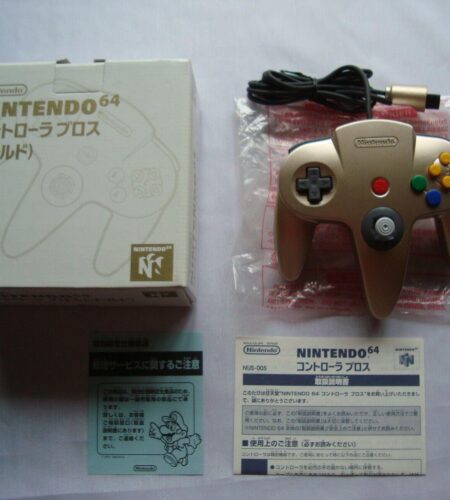 Manette pour Nintendo 64 [Gold]