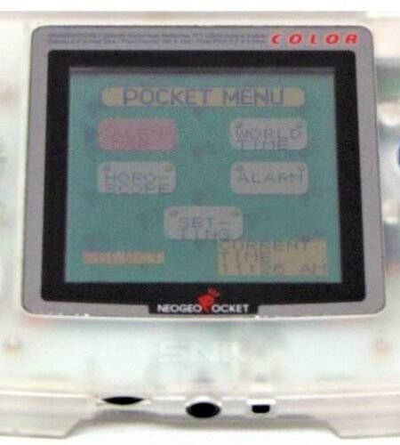 Console Neo-Geo Pocket Color [Crystal White]