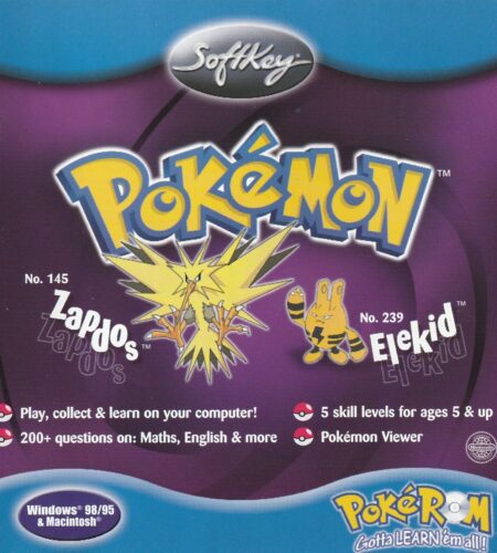 PokeRom Movie Series Duo: 145 Zapdos / 239 Elekid