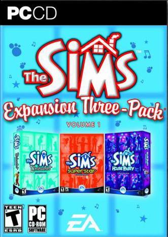 The Sims Expansion Three Pack [Volume 1]