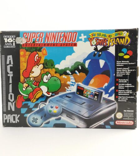 Super Nintendo Console [Yoshi&rsquo;s Island Action Pack]