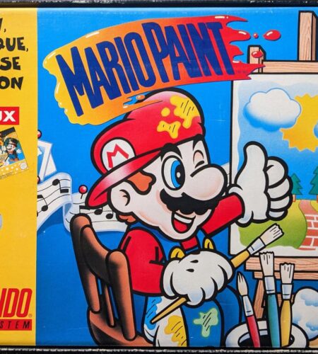 Super Nintendo [Set avec Mario Paint, Super Mario All-Stars et Super Maro Kart]