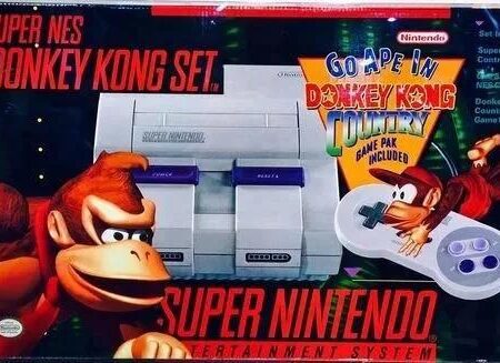 Super NES Donkey Kong Set