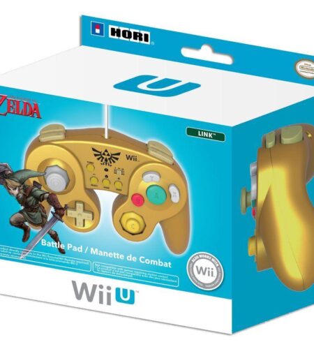 Manette de combat pour Wii U [Link]