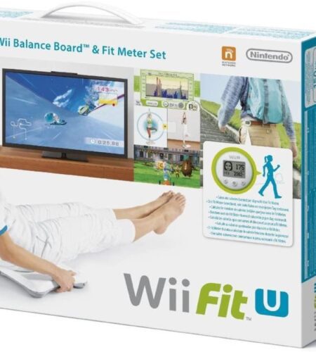 Wii Fit U with Balance Board and Fit Meter