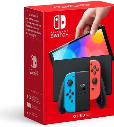 Console Nintendo Switch OLED [Rouge et bleu]