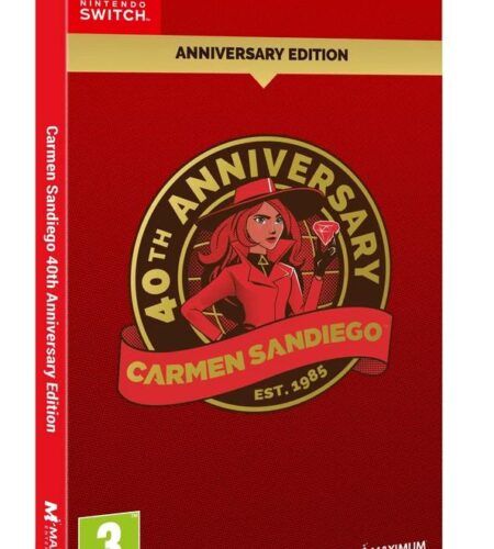 Carmen Sandiego 40th Anniversary Edition