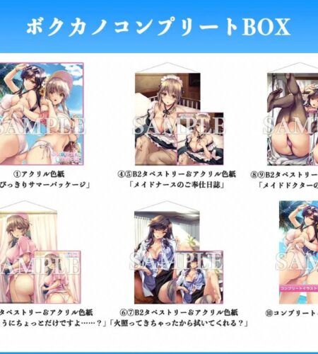 The Medical Examination Diary: Teamwork In Paradise. [Boku-Kano Complete BOX]
