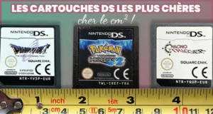 Les cartouches les plus onéreuses sur DS : cher le cm² !